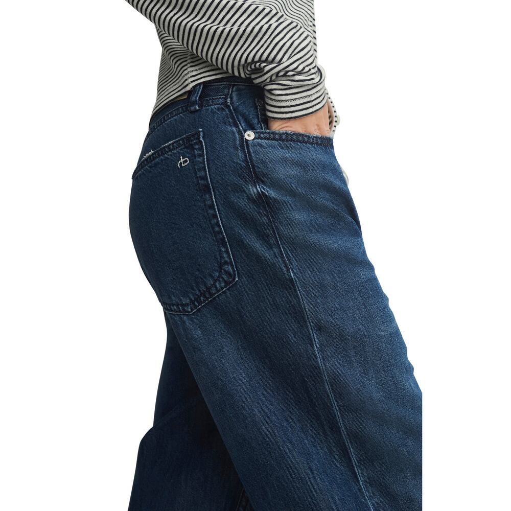 Rag & Bone Women's Featherweight Logan Jeans Wide Leg Randie Size 27 NWT - Picture 4 of 15